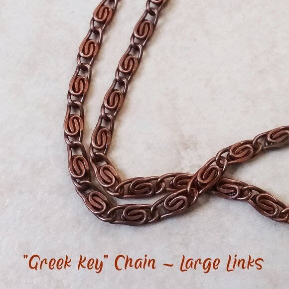 Copper or Bronze Chains! Add to your Pendants! Choose 1! Made to Order 16-24" - Picture 4 of 16